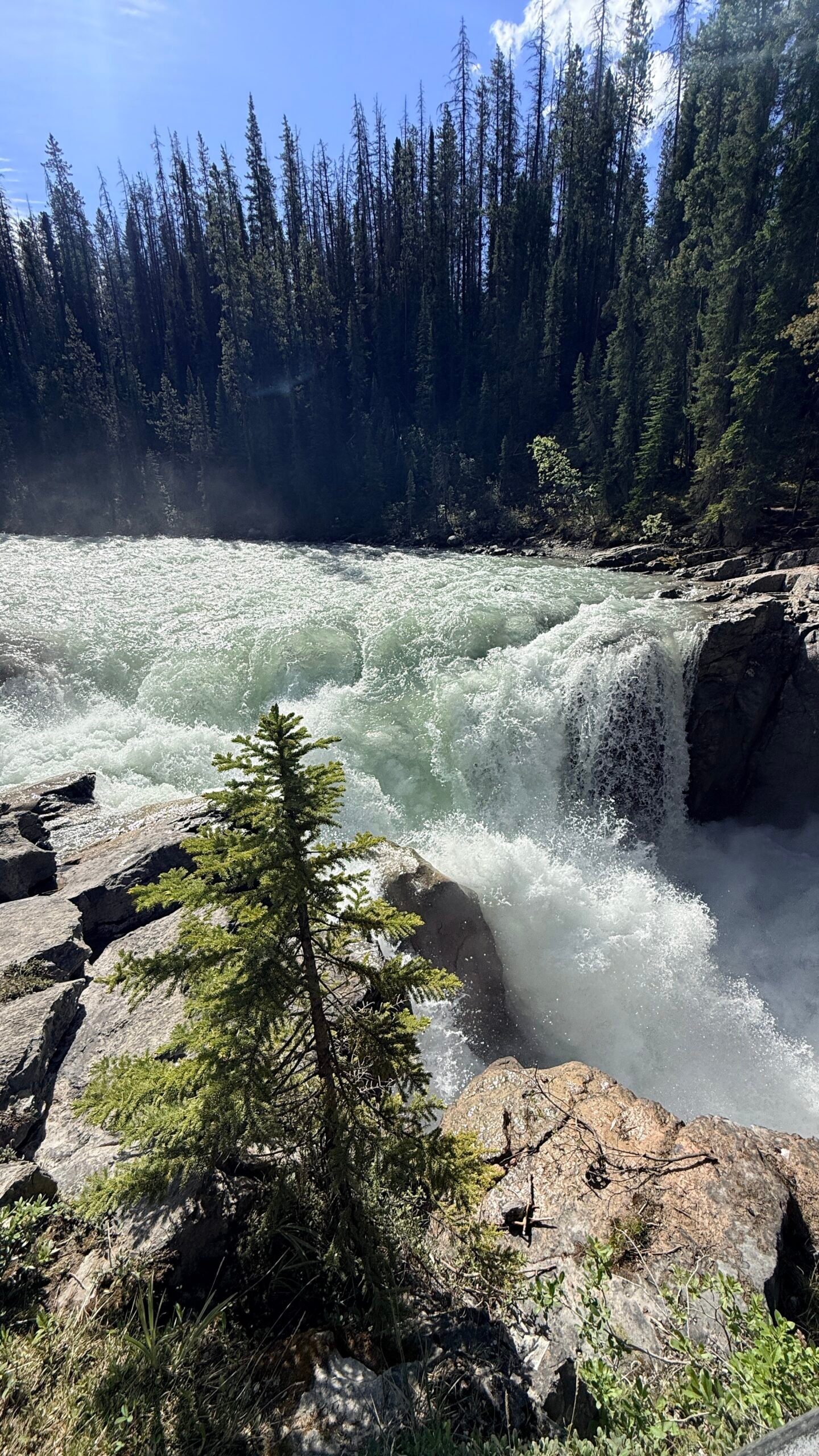 Sunwapta Falls, Jasper National Park, Alberta, Canada